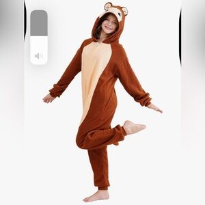 Brown and Cream Animal Onesie